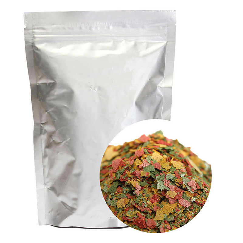 100g/Pack Aquarium Fish Feeder Food Flakes For Tropical Fish Marine Ornamental Fish Small Goldfish Koi Feeding Food