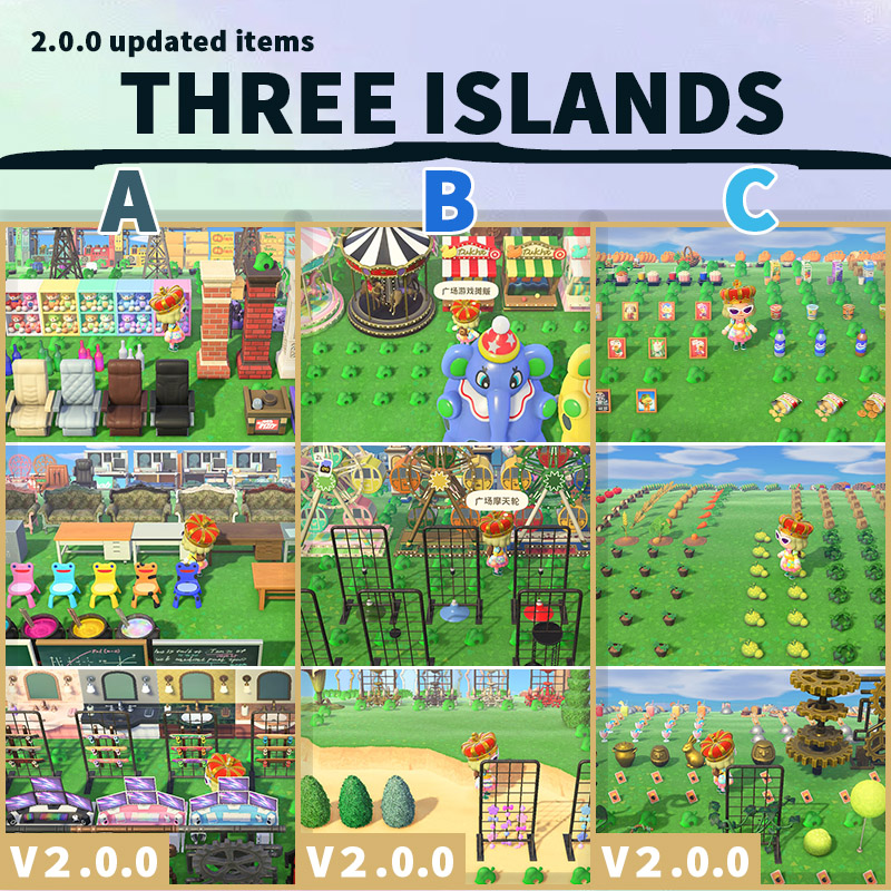 Animal Crossing Horizons Treasure Island Dream island Diy Recipes Plan Nook Miles Tickets Furniture island Bells acnh