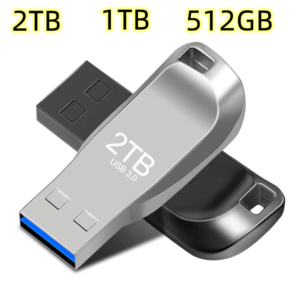 2TB USB Flash Drive Metal Flash Drive 2TB USB 3.0 Strong Storage Portable 2TB Pen Drive Flash Disk 2TB