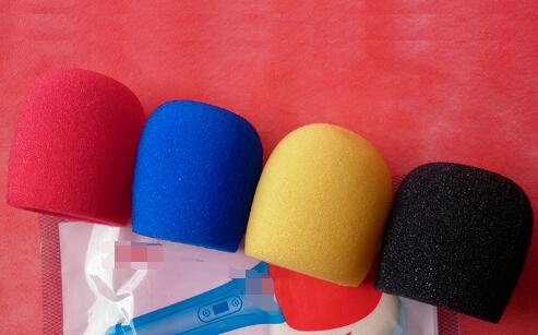 Disposable sponge microphone cover