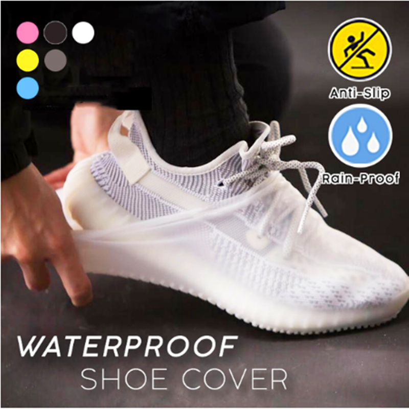 Waterproof Shoe Cover Silicone Material Unisex Shoes Protectors Rain Boots for Indoor Outdoor Rainy Silicone outdoor shoe Cover