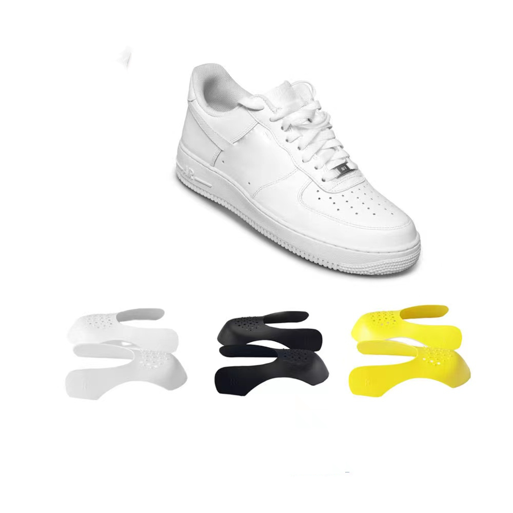 2 pcs Crease Protector Shoe Anti Crease Bending Crack Toe Cap Support Shoe Stretcher Lightweight Keeping Shield Sneakers