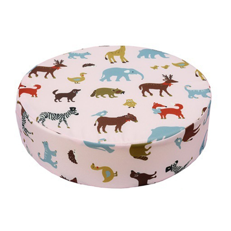 Anti-Slip Children Highchair Seat Booster Toddler Feeding Round Seat Cushion Heightening Dismountable Kids Chair Increased