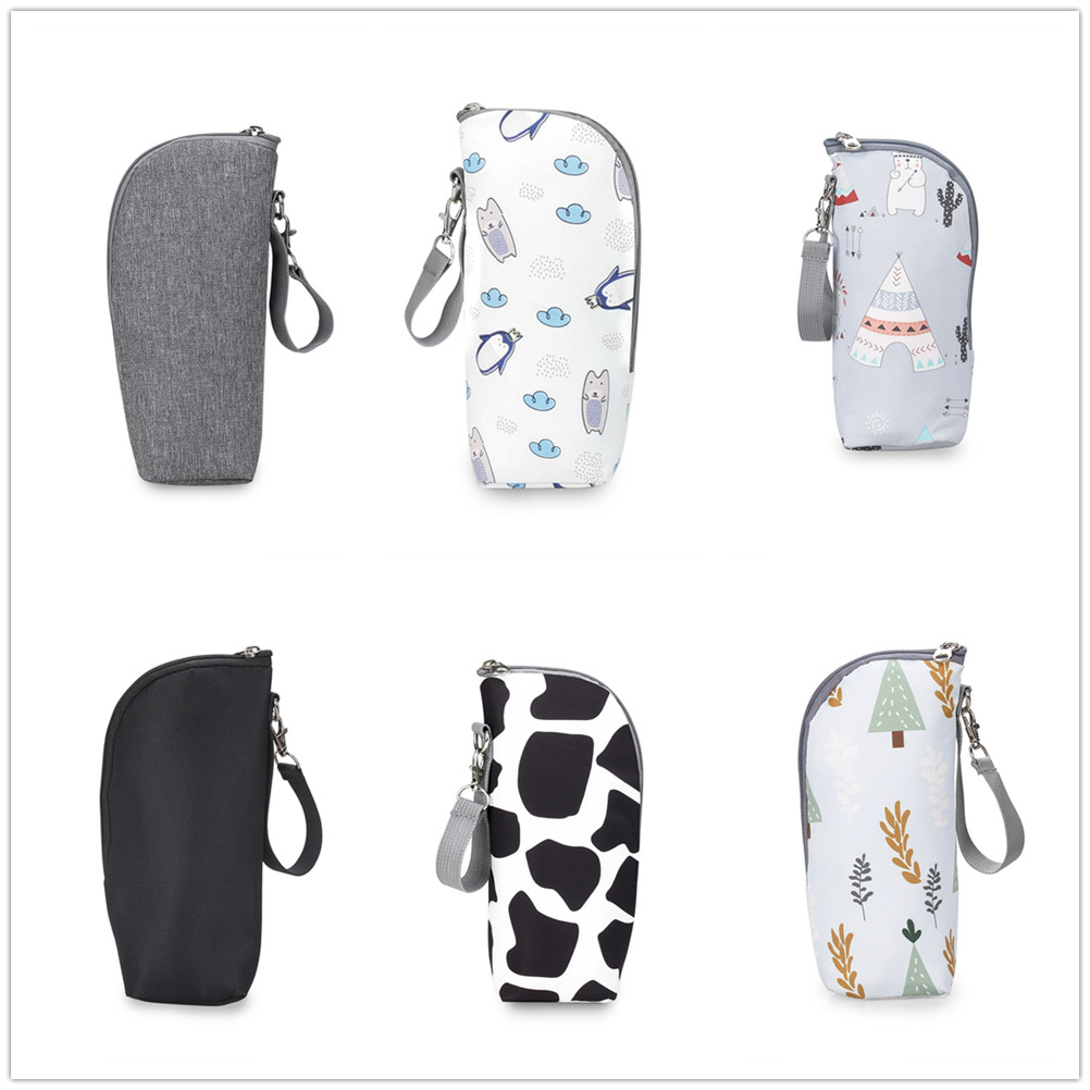 360 Degree Baby Aluminium Foil Heat Preservation Bottle Bag Keep Warm Portable Baby Bottle Bag Travel Bag