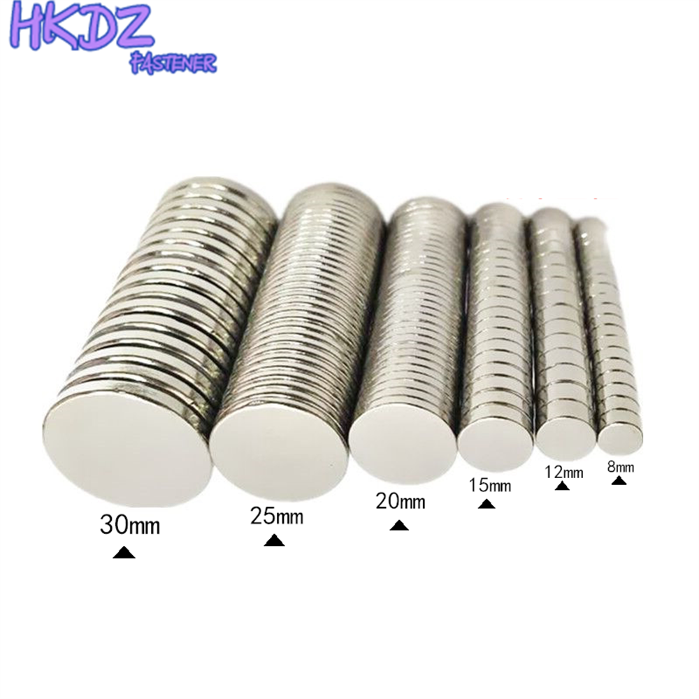 10x2mm Super Strong Round Disc Blocks Rare Earth Neodymium Magnets Fridge Crafts For Acoustic Field Electronics Aimant Imán