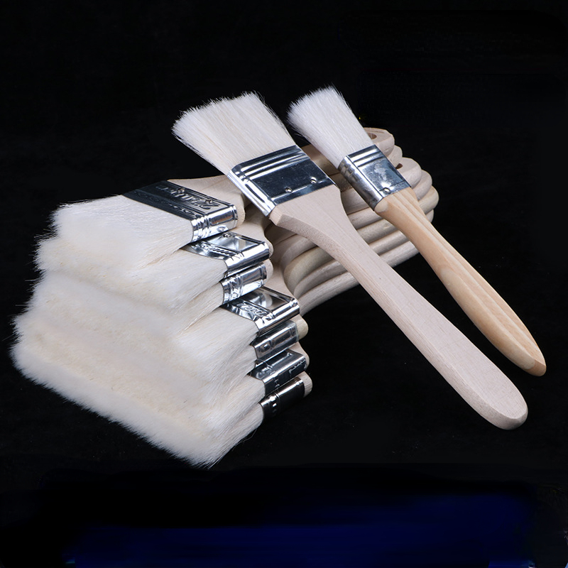 Wool Brush Soft Hair Cleaning Paint Latex Paint Seamless Brush Oil Barbecue Baking Wool Brush Small Brush Wholesale
