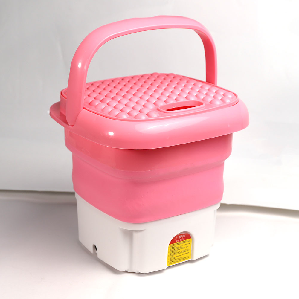 Mini Portable Washing Machine Folding 2 In 1 Multifunction Washer Clothes Washing and Spin Dryer