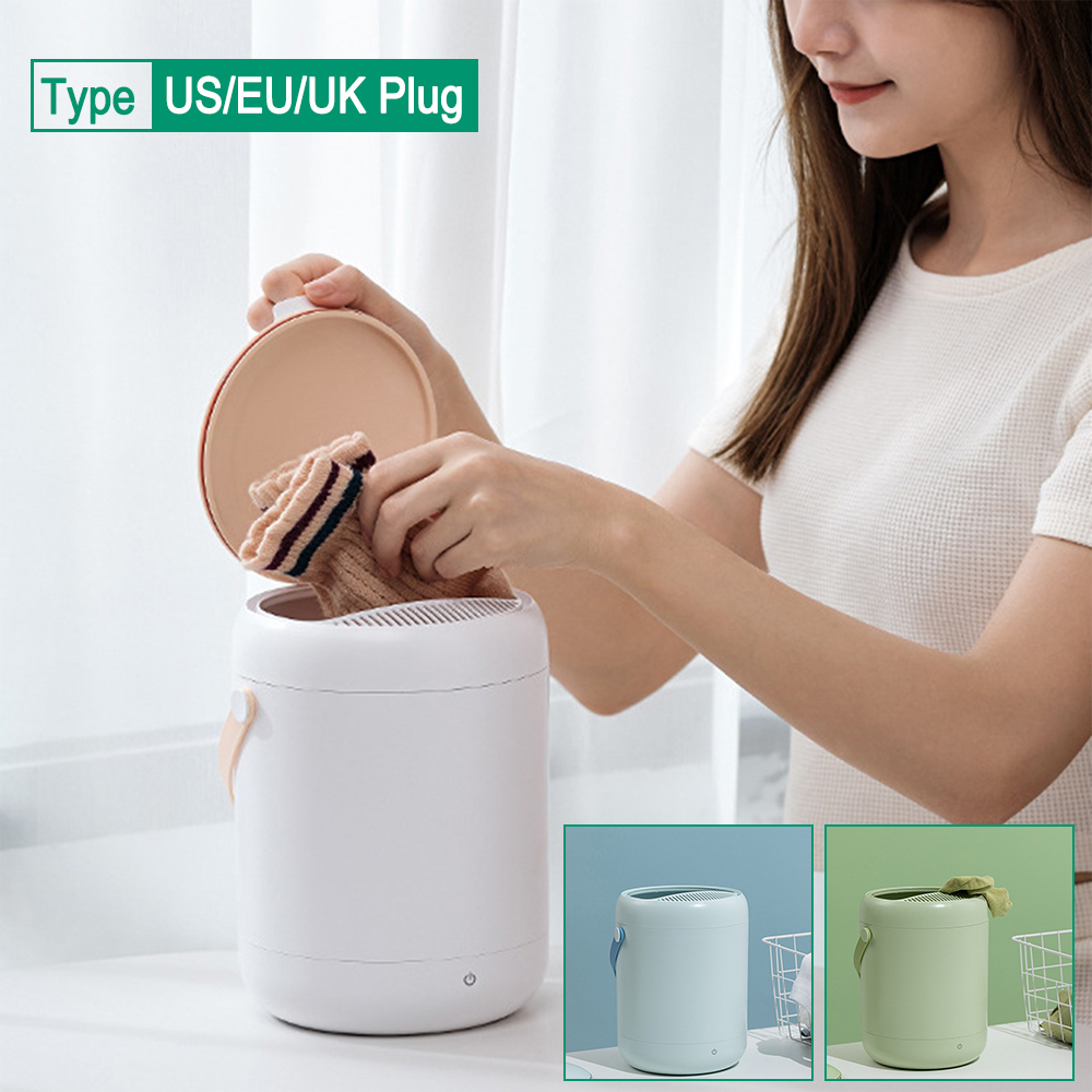 2.8L Capacity Mini Portable Turbo Washing Machine for Travel Home Dormitory Briefs Small Mini Underwear Sock Laundry Washer