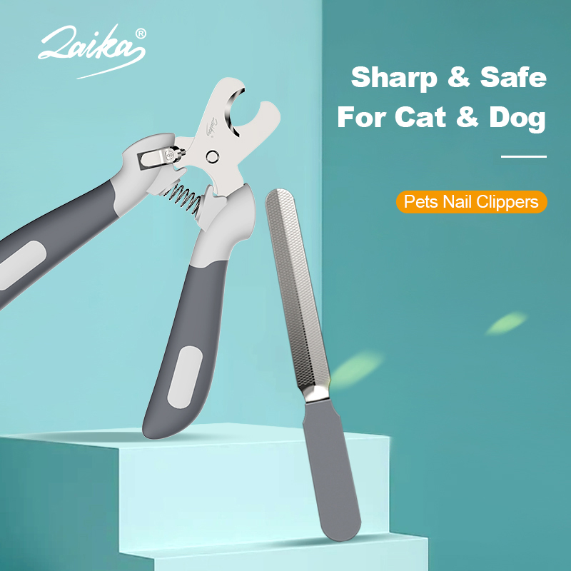 LAIKA Pet Nail Clippers Set Stainless Steel Dogs Nail Clipper Scissors Anti Grasping Cats Toe Claw Cutter Trimmer Grooming Tools