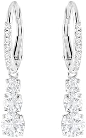 Swarovski Attract Trilogy Crystal Necklace and Earrings Jewelry Collection