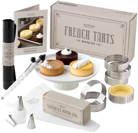 Cooking Gift Set Co. | French Tart Baking Set | Unique Gifts for Women | Baking Tools and Accessories | Kitchen Gifts, Baking Gifts, Fun Gifts for Women | Gift Sets for Women, Food Gift Sets