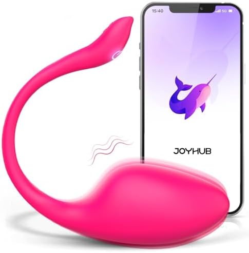 ECRVOM Sex Toys Vibrator for Women Men-Wearable Panty Dildo Vibrators with 9 Vibrations, G spot Clitoral Anal Vibrators, Rose Sex Toy for Women Couples, Rechargeable APP Remote Control Adult Toys