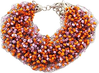 Birthday present for sister Vegan bracelet african jewelry chevron petite small fetish hippie