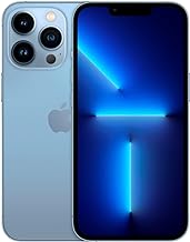 Apple iPhone 13 Pro Max, 128GB, Sierra Blue - Unlocked (Renewed)
